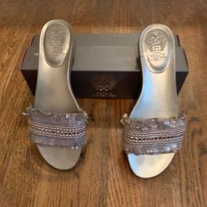 Vince slides worn once